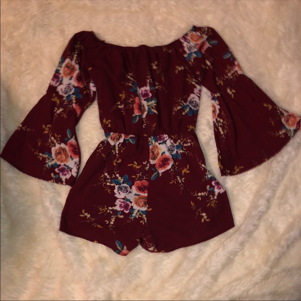 Floral romper - Picture 2 of 2